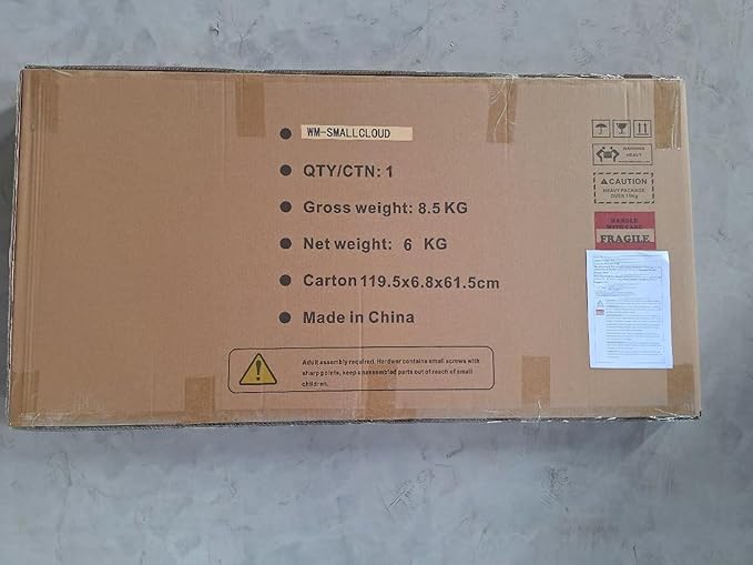 BST FURNH Small Cloud Mirror Unique 44X21 Inch Full Length Wall Mounted Mirror Tall Mirror Full Body Floor Length Mirror Dressing Body Mirror Frameless Mirror for Bedroom Bathroom Living Room