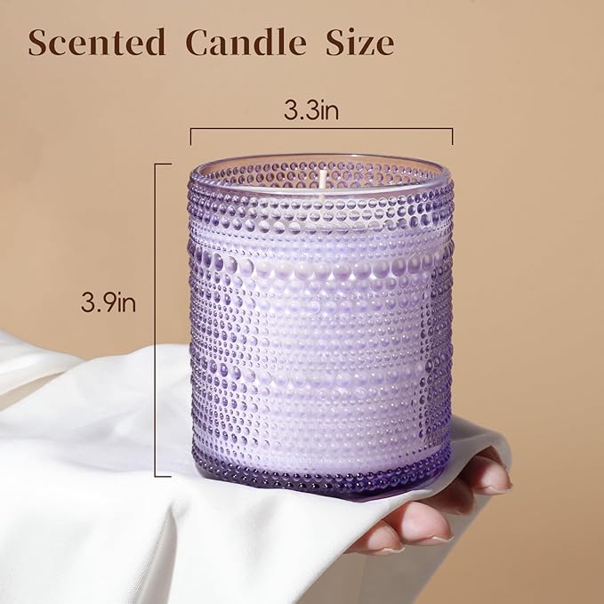 Lavender Scented Candles for Women, Mother's Gift 60 Hours Aromatherapy Candle, Soy Candles for Home Scented, Birthday Gifts Mothers Day Candle for Home