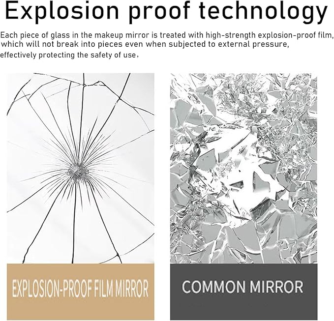 Vanity Desk Table Mirror Oval Makeup Mirror 90°Adjustable Rotation Golden Metal Framed Standing Mirrors Room Decor for Living Room,Bedroom,Tabletop,Bathroom