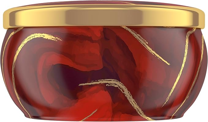 Febreze Scented Candle, Baked Cinnamon Apples Scent, 11 oz 4 Wick Candle, Single Pack