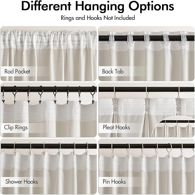 MIULEE Ivory White Velvet Curtains 90 inches Long 2 Panels - Luxury Pinch Pleated Room Darkening Window Drapes for Bedroom Living Room Thermal Insulated Super Soft, Back Tab Rod Pocket Elegant Decor