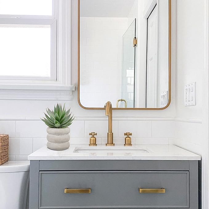 Fake Plants Succulents Artificial Agave Succulent Plants Faux Aloe Potted Plant in White Glaze Ceramic Pot for Desk Modern Office Living Room Table Shelf Bathroom Home Garden Greenery Decor