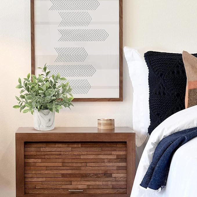 Hollyone Mini Artificial Potted Plants Fake Plants in Marble Pots, 1Pcs Plastic Eucalyptus Greenery Faux Plants for Home Office Desk Room Centerpiece Shelf Décor