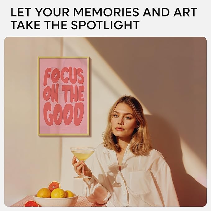 Homeforia 11x17 Picture Frame Gold, High End Metal 11x17 Poster Frames with Mat 8x12 for Photo, 11 x 17 Gold Frame Matted to 8 by 12 Print, 17x11 Thin Hanging Frame, Tempered Glass, Wall Kit, Set of 3