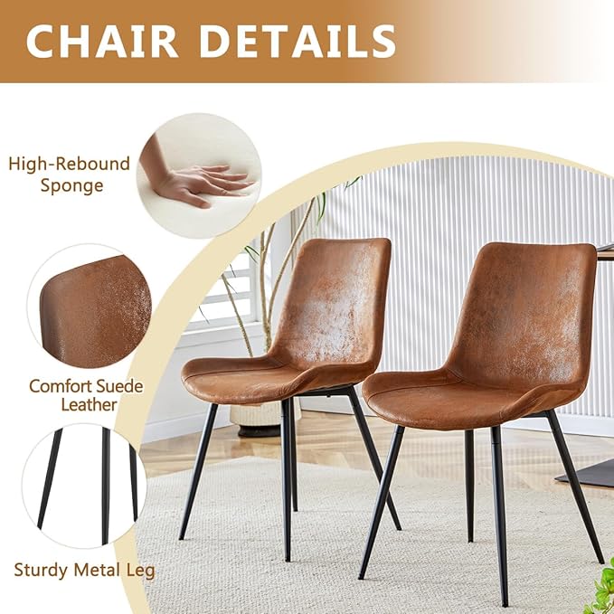 9 Piece Glass Dining Table Set, Kitchen Table Chairs Set for 8, 71'' Dining Table with 0.4" Tempered Glass Tabletop with Plated Metal Legs and MDF Crossbar, 8 Suede Chairs for Dining Room, Kitchen.