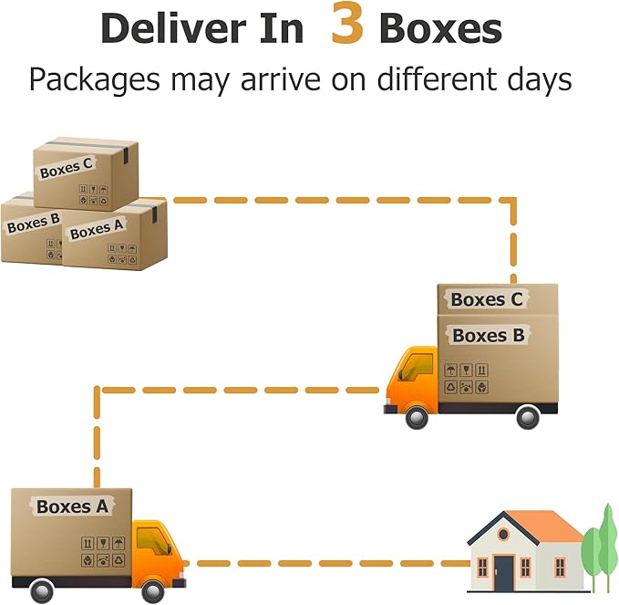 HOOOWOOO Outdoor Sectional Patio Furniture Set,7 Pieces Wicker Conversation Sets,Extra Deep Out Door Sofa Outside Furniture Couch with Ottoman,Charcoal Gray