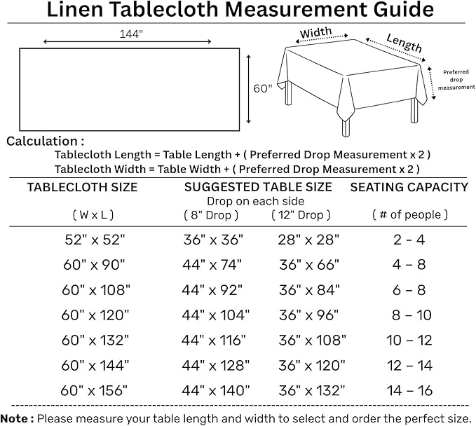 Solino Home Linen Red Tablecloth 60 x 144 Inch - 100% Pure Linen Rectangular Tablecloth - Machine Washable Table Cloth for Christmas, Fall, Autumn - Fete
