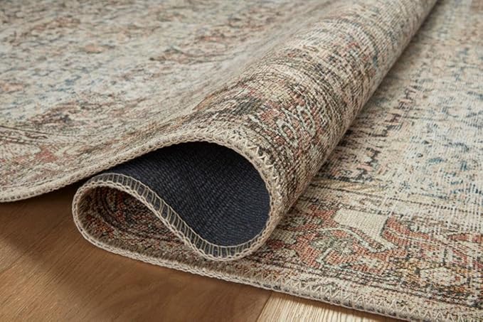 Loloi Amber Lewis Georgie Collection GER-09 Multi/Spice 5'-0" x 7'-6", .19" Pile Height, Area Rug