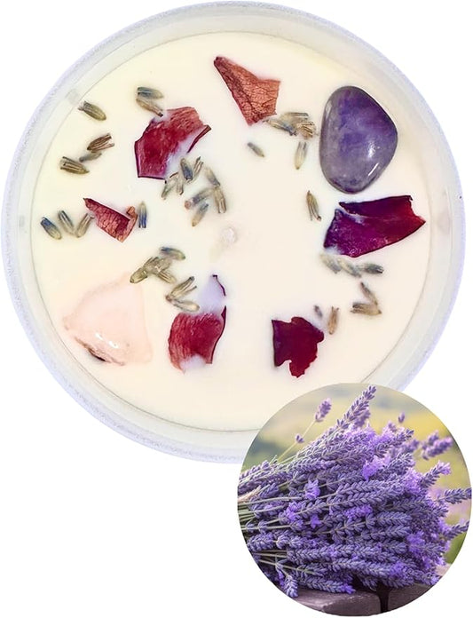 Aromatic Long-Lasting Luxury Highly Scented Candles 20oz - Ideal for Relaxation Ambiance or Gifting (Eucalyptus Lavender)