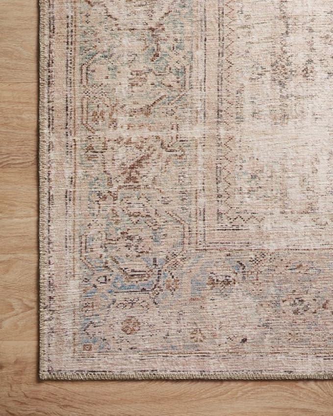 Loloi Amber Lewis Georgie Collection GER-02 Ocean/Sand 10'-0" x 14'-0", .19" Pile Height, Area Rug