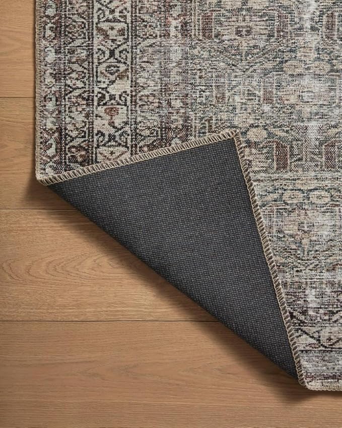 Loloi Amber Lewis Georgie Collection GER-10 Moss/Bark 8'-4" x 11'-6", .19" Pile Height, Area Rug