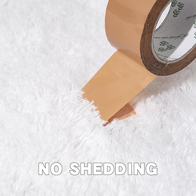 9x12 Area Rugs for Living Room, White Fluffy Shaggy Rug Soft Carpets, Big Rugs for Bedroom Nursery Kids Room Dorm Home Decor Aesthetic