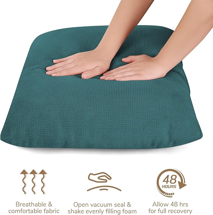 Peace nest Comfy Accent Chair Modern Living Room Bedroom Armchair with Mental Frame Comfortable Shredded Foam Cushion for Balcony Lounge Reading Meeting Room Blue