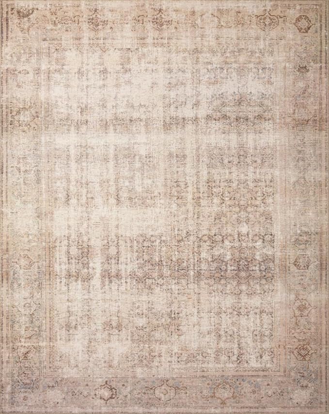 Loloi Amber Lewis Georgie Collection GER-02 Ocean/Sand 3'-0" x 10'-0", .19" Pile Height, Runner Rug