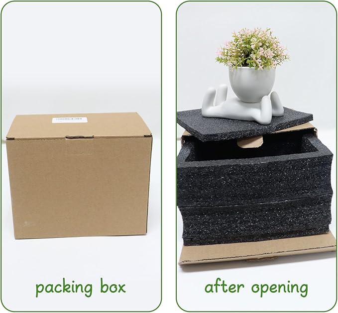 Zerzsy Desk Decorations for Women Office Small Office Desk Decor - Decorative Plants - Bathroom Shelf Decor Accent Women Cute Cubicle Accessories - Set of 1