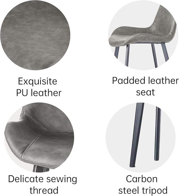 ZckyCine Extendable Dining Table Set for 6-8 People with 6 Upholstered Chairs Expandable Wood Kitchen Table 51"-67" (130-170cm) | Space-Saving Home & Dining Room Furniture Set