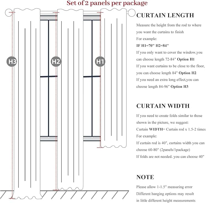Neutral 10 ft Blackout Curtains 120 Inches Long,Linen Elegant Villa Cottage Floor Length Tall Window Curtains for Sliding Door 2 Panels Privacy Room Divider Drapes for Living Room (Pinch Pleated)