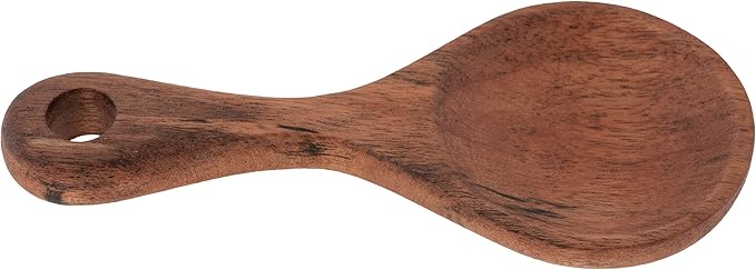 Karma Short Wood Tasting Spoons Set - Short Wood Spoons for Cooking - Wood Kitchen Utensils - Wood - Set of 3