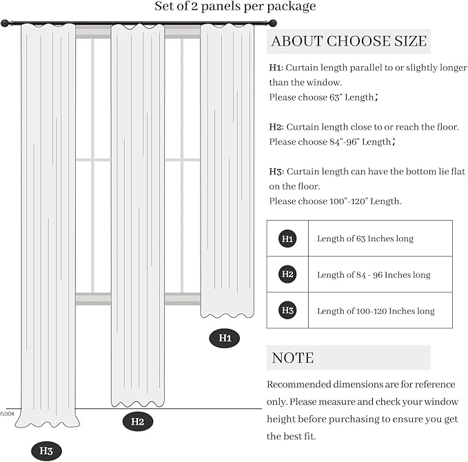 Solid White Linen Blackout Viral Curtains 96 Inches Long for Bedroom, Modern Pinch Pleated Boho Window Curtains para Sala Room Darkening Thermal Heavy Track Drapes 96 Inch 2 Panels Set