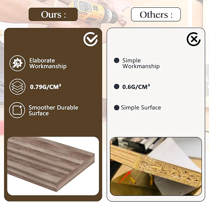 Coffee Table with Storage, 47.2 in Rustic Wooden Center Table with 4 Drawers for Living Room, Easy Assembly Rectangle Home Office Farmhouse Tea Accent Table for Apartment, Oak Black