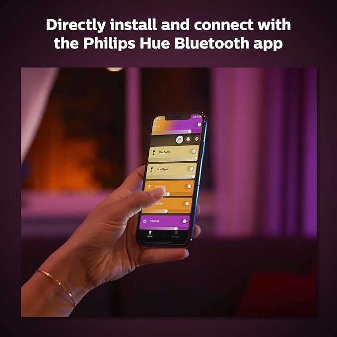 Philips Hue Iris Smart Table Lamp, Copper - White and Color Ambiance LED Color-Changing Light - 1 Pack - Control with Hue App - Compatible with Alexa, Google Assistant, and Apple Homekit