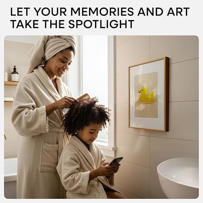 Homeforia A3 Picture Frame Bronze, High End Metal 11.7 x 16.5 inch Brass Poster Frames with Mat 8.3 by 11.7 Print, A3 Size Frames Matted to A4 Photo, 11.7by16.5 Hanging Frame, Tempered Glass, Set of 1