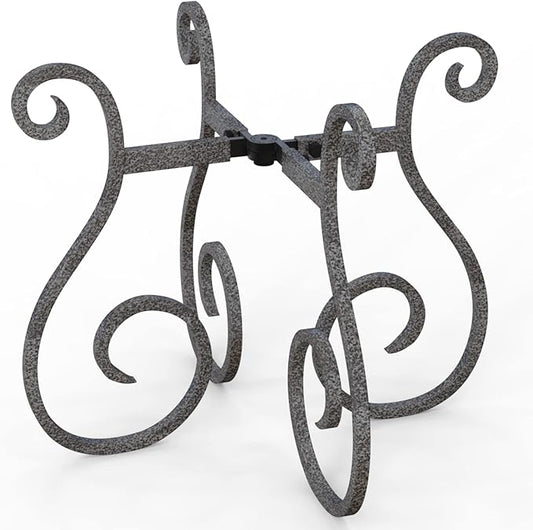 Gardien Adjustable Plant Stand Indoor Outdoor, Mid Century Modern Medal Holder for Large Planters