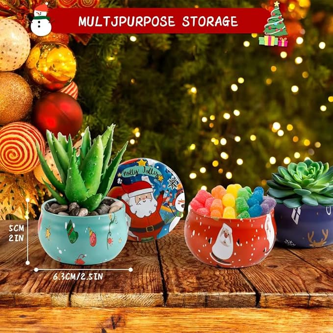 Christmas Scented Candles Gifts Set for Women, 12 Pack 2.5 Oz Candle Set, Natural Soy Wax, Aromatherapy Candles for Birthday, Christmas, Gifts for Her Women