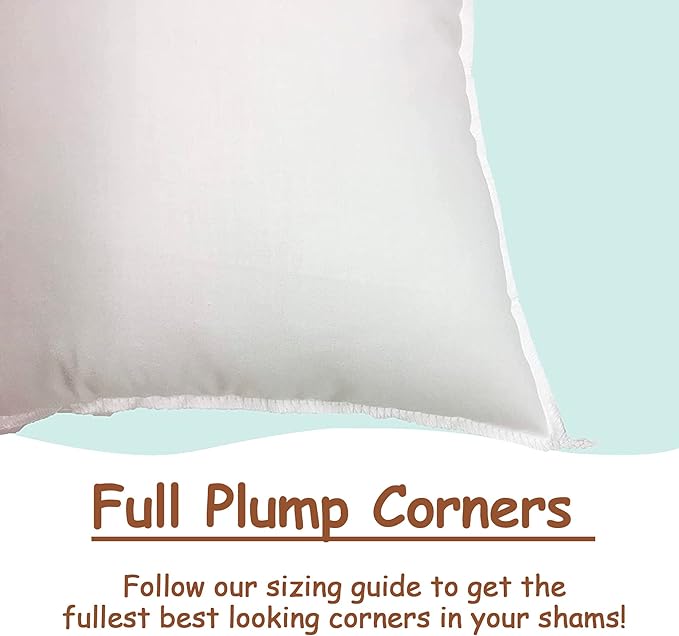 Pillowflex Synthetic Down Pillow Insert - 14x20 Down Alternative Pillow, Ultra Soft, Small Rectangle, Lumbar, Travel, Neck, Sleeping Pillow - 1 Decorative Pillow Form