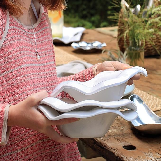 Beatriz Ball Small Havana Bowl, White