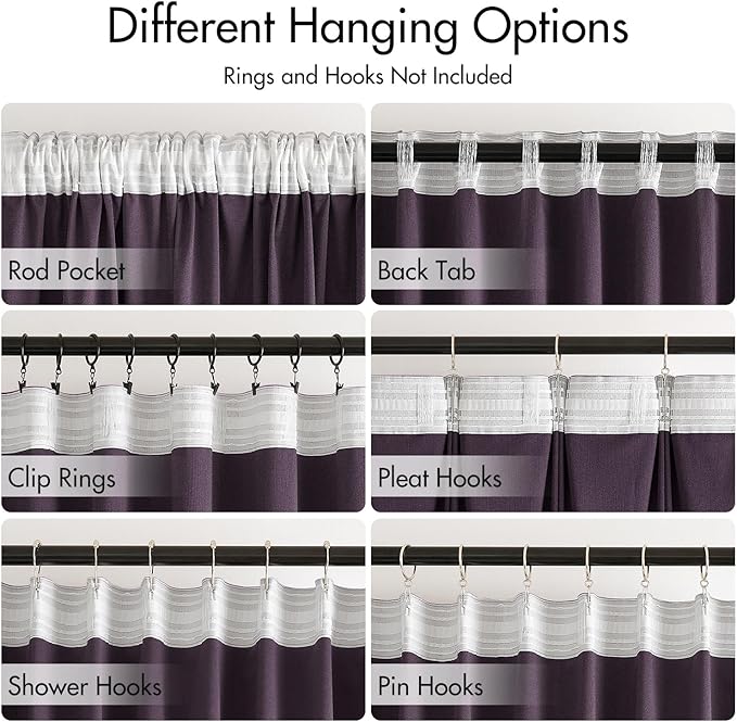 MIULEE Purple Velvet Curtains 84 inches 2 Panels - Luxury Room Darkening Window Drapes for Bedroom Living Room Thermal Insulated Super Soft Blackout, Back Tab Rod Pocket Pinch Pleated, W52 x L84