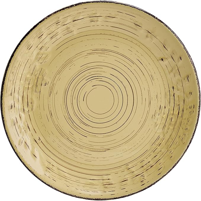 Pfaltzgraff Trellis Sunflower 12 Piece Dinnerware Set, Service for 4, Yellow