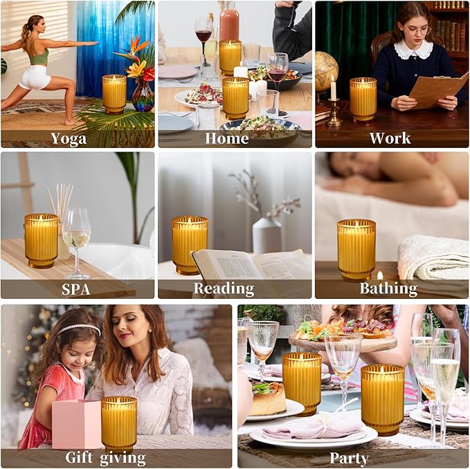 Vanilla Cupcake Scented Candle for Women & Men, Over 70 Hours Burning Soy Jar Candle for Home Scented, Aromatherapy Scented Candle Ideal for Creating Relaxing Ambience & Holiday Gifting