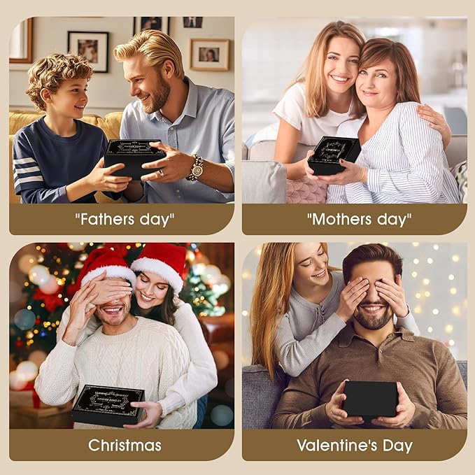 6 Pack Scented Candles for Home, Scented Candles Gifts Set for Men Women, Smoke-Free Strong Fragrance Long Lasting, Natural Soy Jar Candles Set for Boyfriend Him Dad, Men Birthday