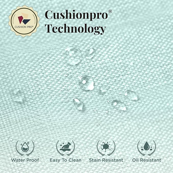 Patio Furniture Set, 7 Pcs Wicker Rattan Outdoor Conversation Set, 4 x Leg Chairs, 1 x 3 Seater Sofa and 2 x Ottoman with 4" Thick Cushion for Garden Backyard Deck, Blue