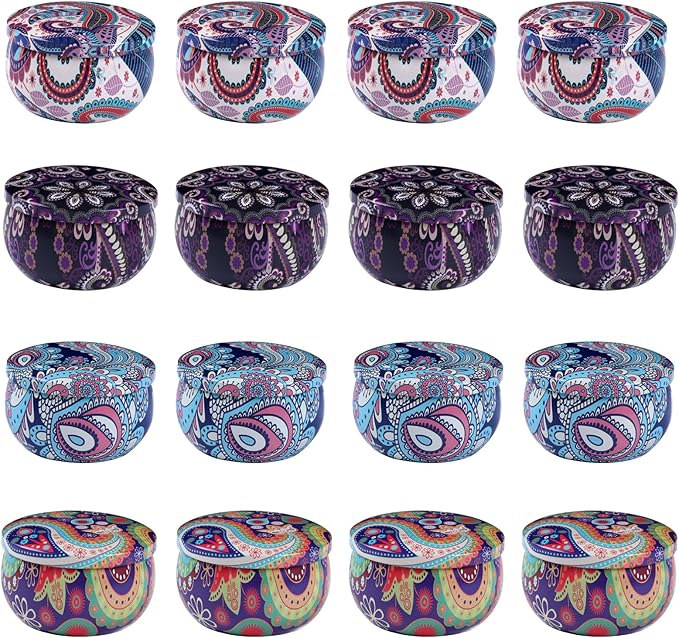kedtui Scented Candles Gift Set, 16 Pack Aromatherapy Candle, Natural Soy Wax Travel Tin Candles for Home Scented, Ideal for Christmas, Birthday, Thanksgiving, Valentines Day Gifts