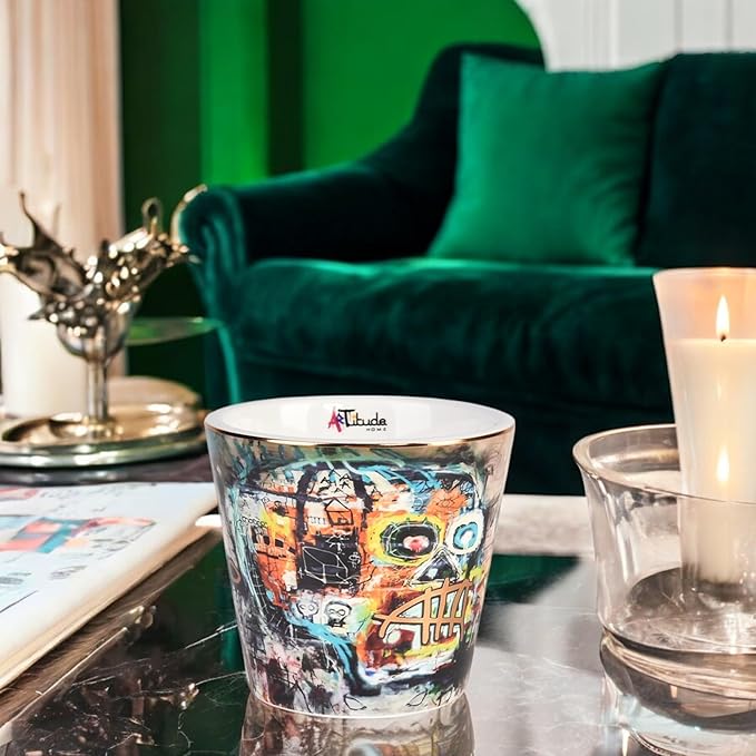 Scented Candle | Eco-Friendly Soy Blend Wax | Luxury Candles | Perfect for Gifting | Perfect for Home Décor | 14oz | 10cm Tall | Approx Burn Time - 80 Hours (Calavera, 10cm)