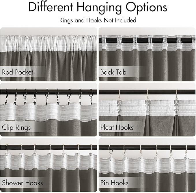 MIULEE Silver Gray Velvet Curtains 96 inches 2 Panels - Luxury Room Darkening Window Drapes for Bedroom Living Room Thermal Insulated Super Soft Blackout, Back Tab Rod Pocket Pinch Pleated, W52 x L96