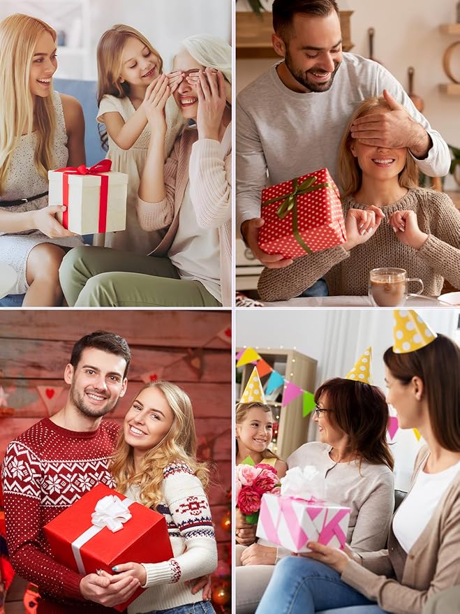 Scented Candle Gift Set, 4 Pack 32oz Soy Wax Candles Set, 200 Hour Burn Time Long Lasting Aromatherapy Candles Set, Container Candles Ideal for Home Decor and Gift for Women and Men