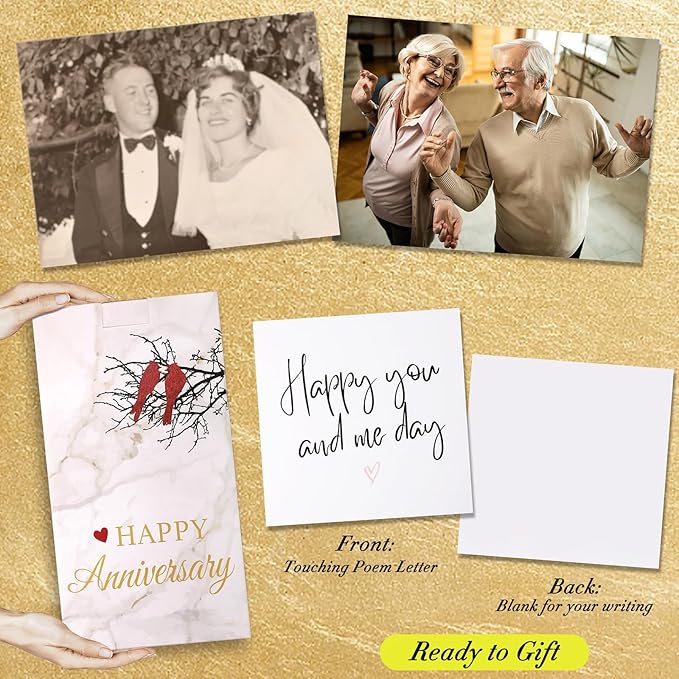 50th Anniversary Lantern - Unique Wedding Gift for Couple, Parents, Grandparents - Happy 50th Decoration