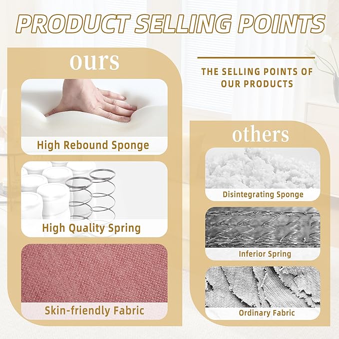 Convertible Floor Sofa Bed with Storage Pocket, Chenille Folding Mattress Sofa with Zipper Closure, Floor Lounge Couch for Living Room, Bedroom, Studio -Pink