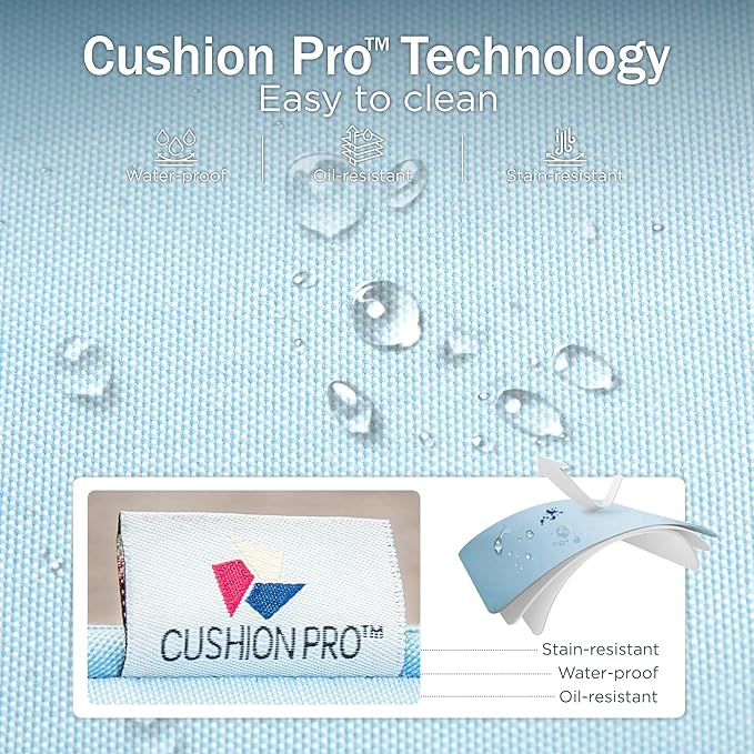 PHI VILLA Outdoor Wicker Chairs Sofa of 2, All Weather High Back Rattan Chairs 2 Seats with Comfy Cushions for Porch Deck