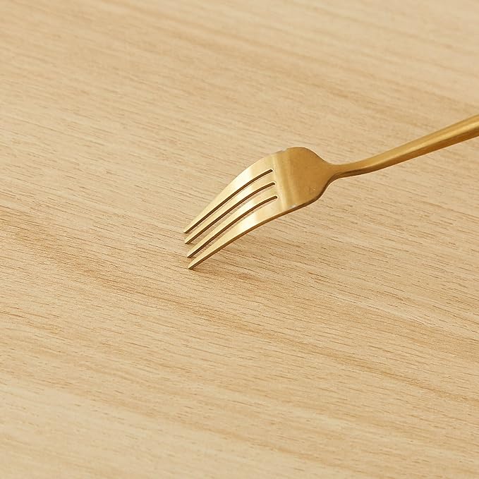 Modern 4-Piece Dining Table Set for 4 | 55-Inch Wood Kitchen Table & 4 Brown Leather Chairs | Space-Saving Dining Set for Small Spaces, Breakfast Nook, Dining Room