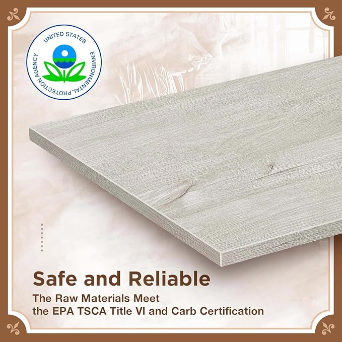 Seventable Coffee Table, 47.2" Lift Top Coffee Table with 2 Storage Drawers and Hidden Compartment, Retro Center Table with Wooden Lift Tabletop for Living Room, Gray