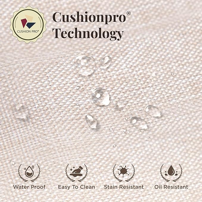 Patio Furniture Set, 8 Pcs Wicker Rattan Outdoor Conversation Set, 4 x Leg Chairs, 1 x 3 Seater Sofa and 2 x Ottoman with 4" Thick Cushion and 56" Fire Pit Table, Beige