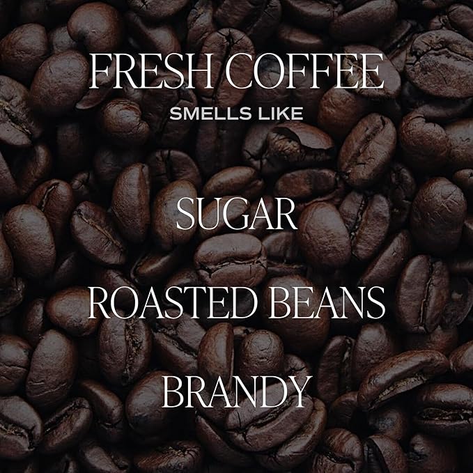 Sweet Water Decor Fresh Coffee Soy Candle - Caramel Creme, Mocha Latte and Kona Coffee Scented Candles for Home - 9oz Amber Jar + Black Lid, 40+ Hour Burn Time, Made in The USA