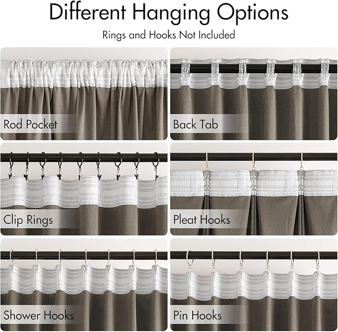 MIULEE Taupe Velvet Curtains 90 inches 2 Panels - Luxury Room Darkening Window Drapes for Bedroom Living Room Thermal Insulated Super Soft Blackout, Back Tab Rod Pocket Pinch Pleated, W52 x L90