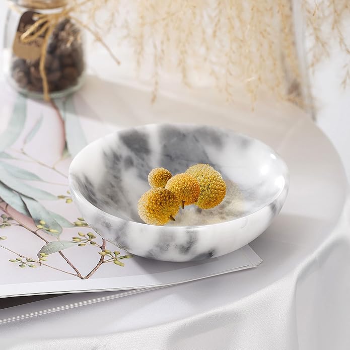 Marble Jewelry Dish - Rings Holder