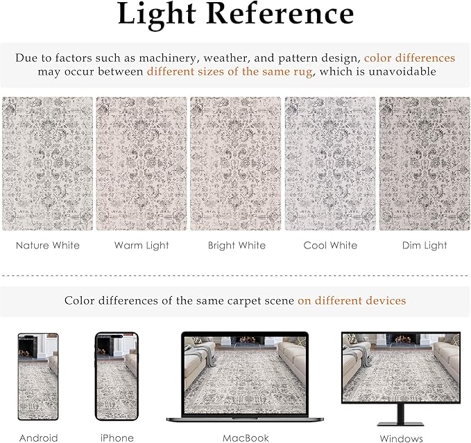 Gray Runner Rug 3x14 Hallway Machine Washable Kitchen Vintage Distressed Non Slip Long Carpet Indoor Grey Retro Floral Bedroom Accent Throw Rug for Bathroom Office Laundry Dining Living Room