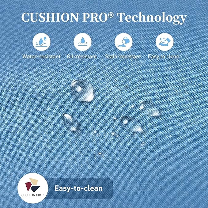 Patio Furniture Set with Swivel Chairs, High Back Wicker Rattan Sofa Chairs with 5.5" Thick Cushion and 2 Ottoman, Outdoor Conversation Set for Backyard Deck, Blue